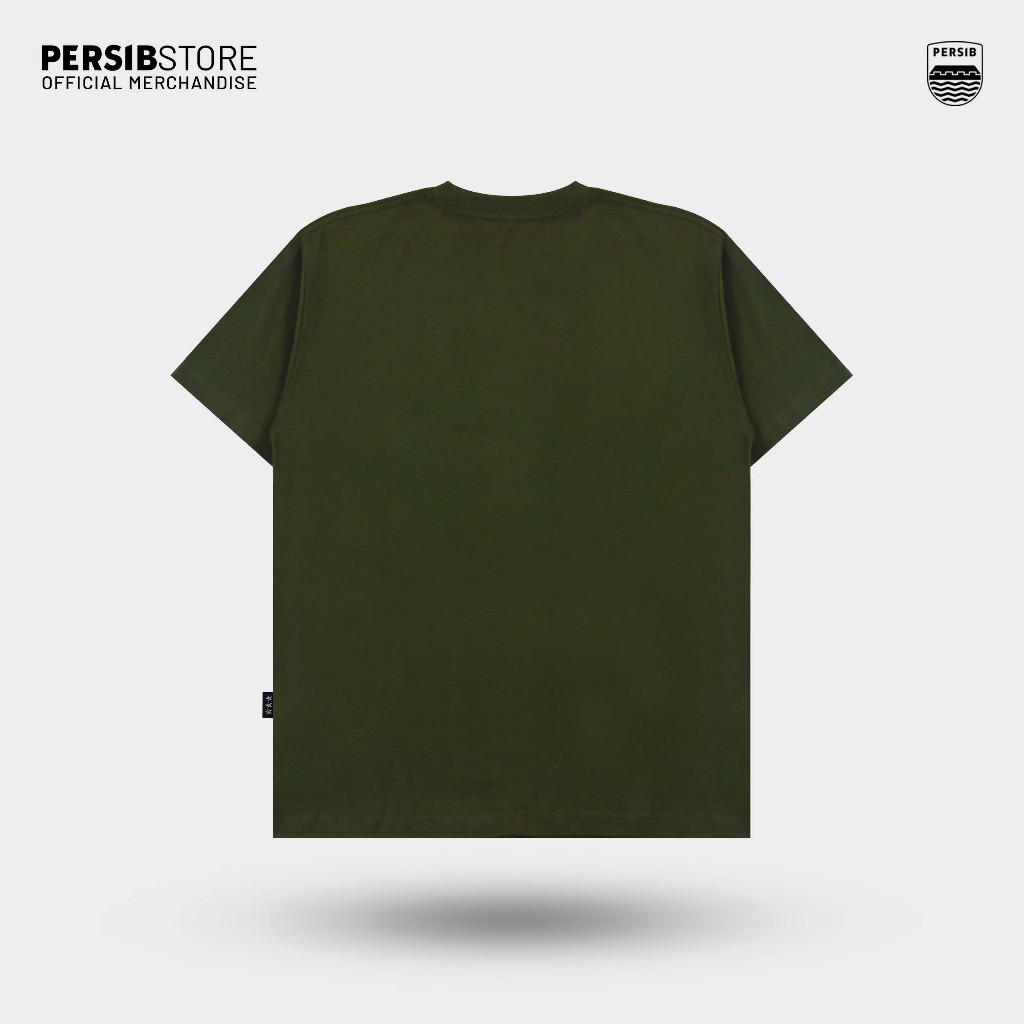 PERSIB TSHIRT LOGO BOTTLE GREEN - Gambar 2
