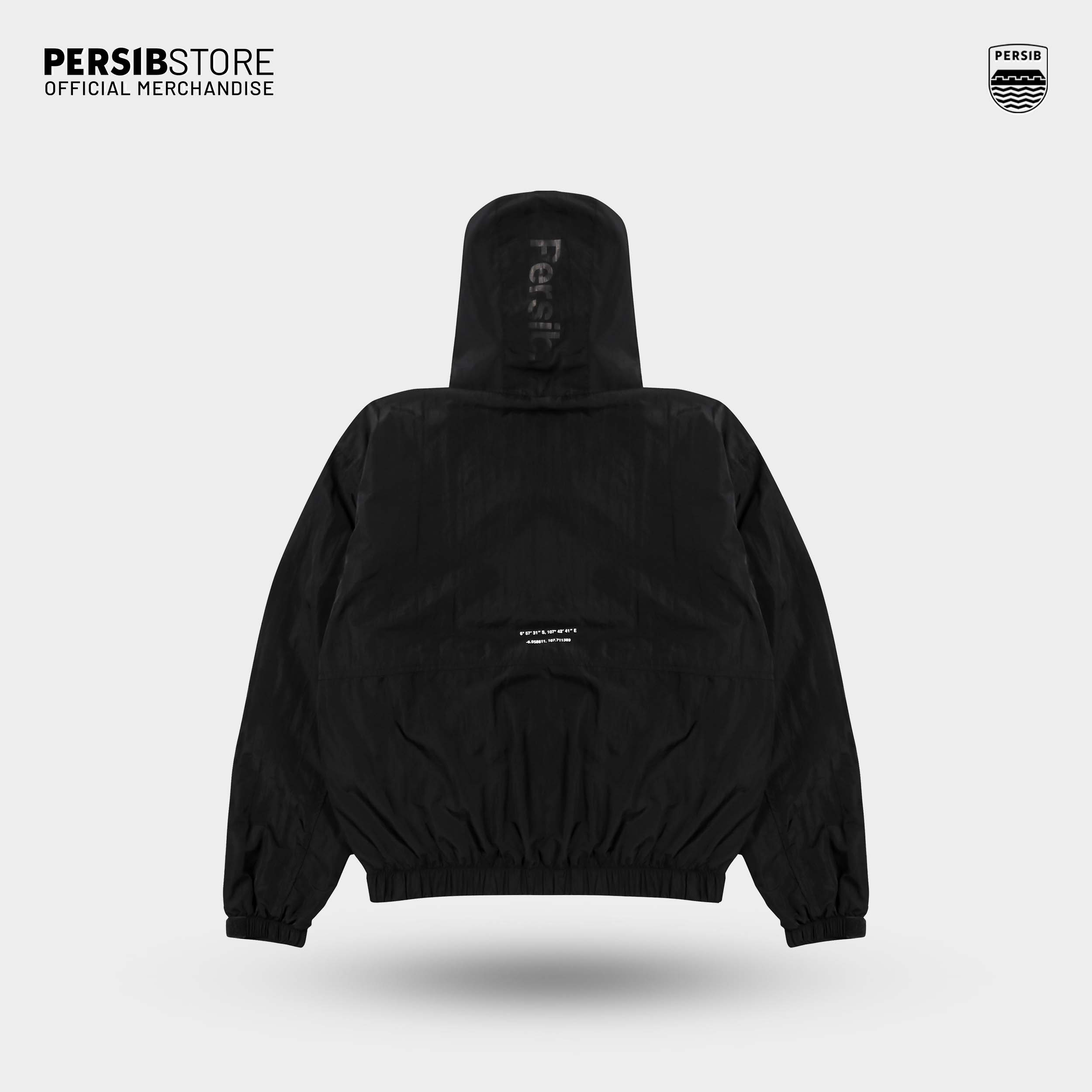CAGOULE JACKET PERSIB. BLACK - Gambar 2