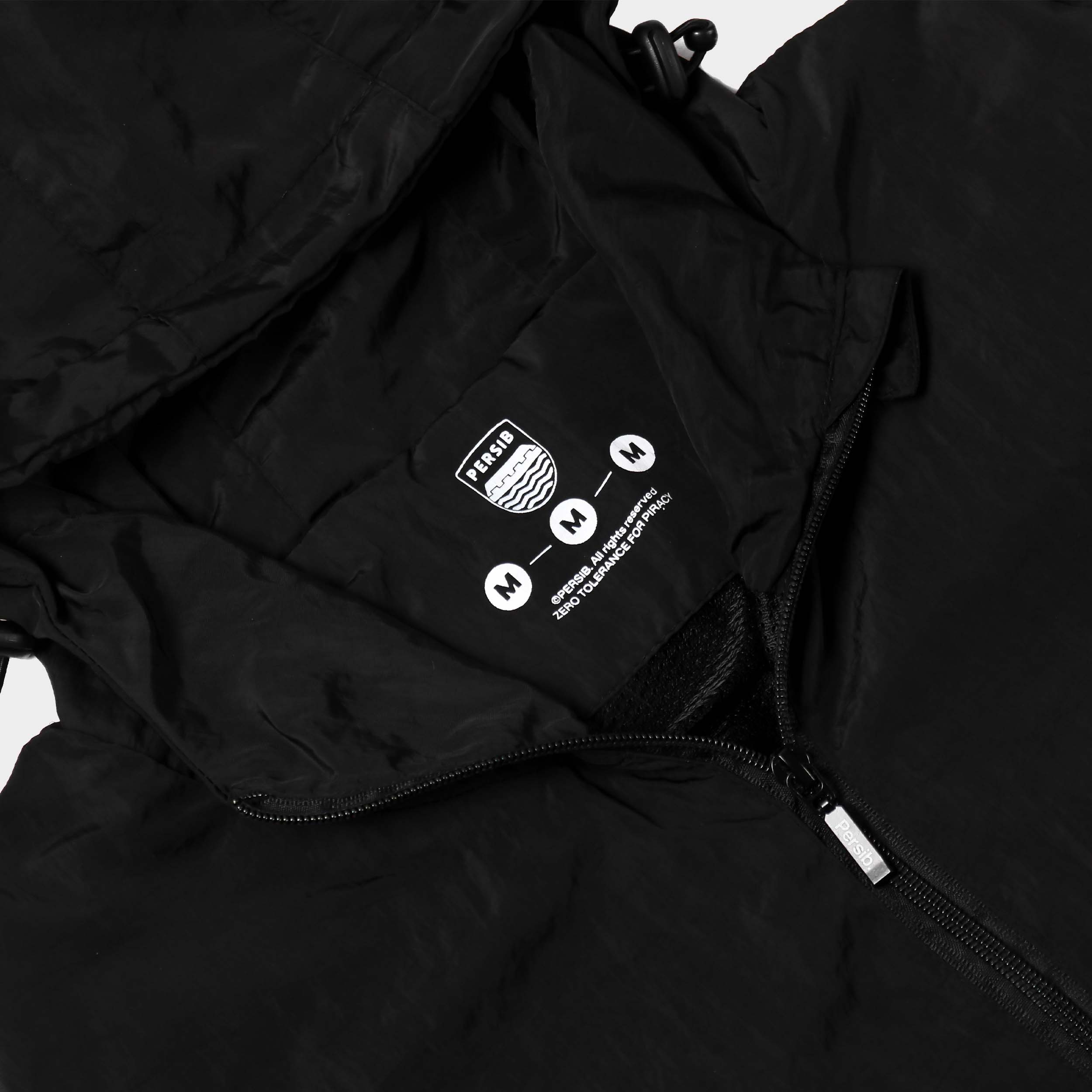 CAGOULE JACKET PERSIB. BLACK - Gambar 3