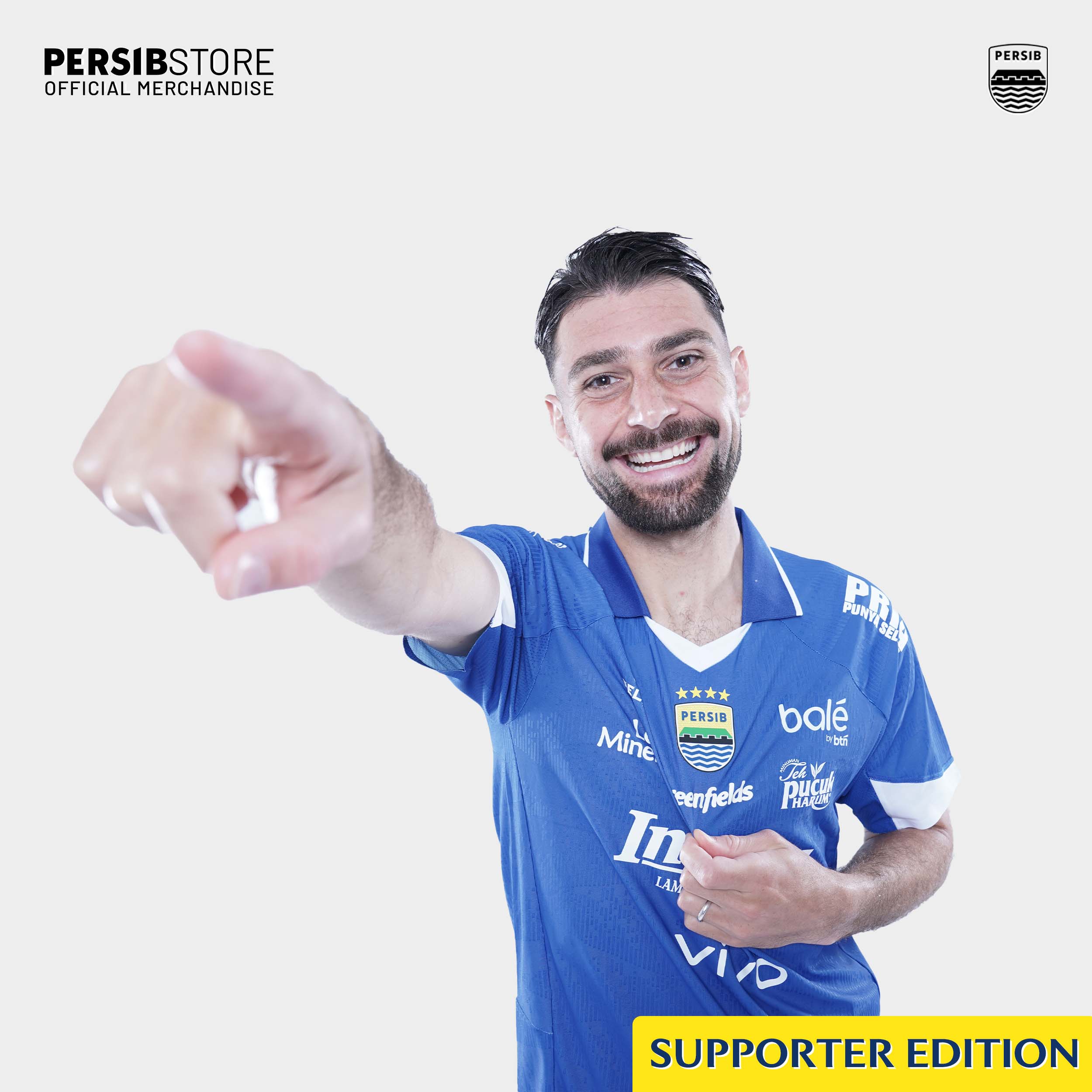PERSIB JERSEY SUPPORTER EDITION HOME 2025-2026 - Gambar 4