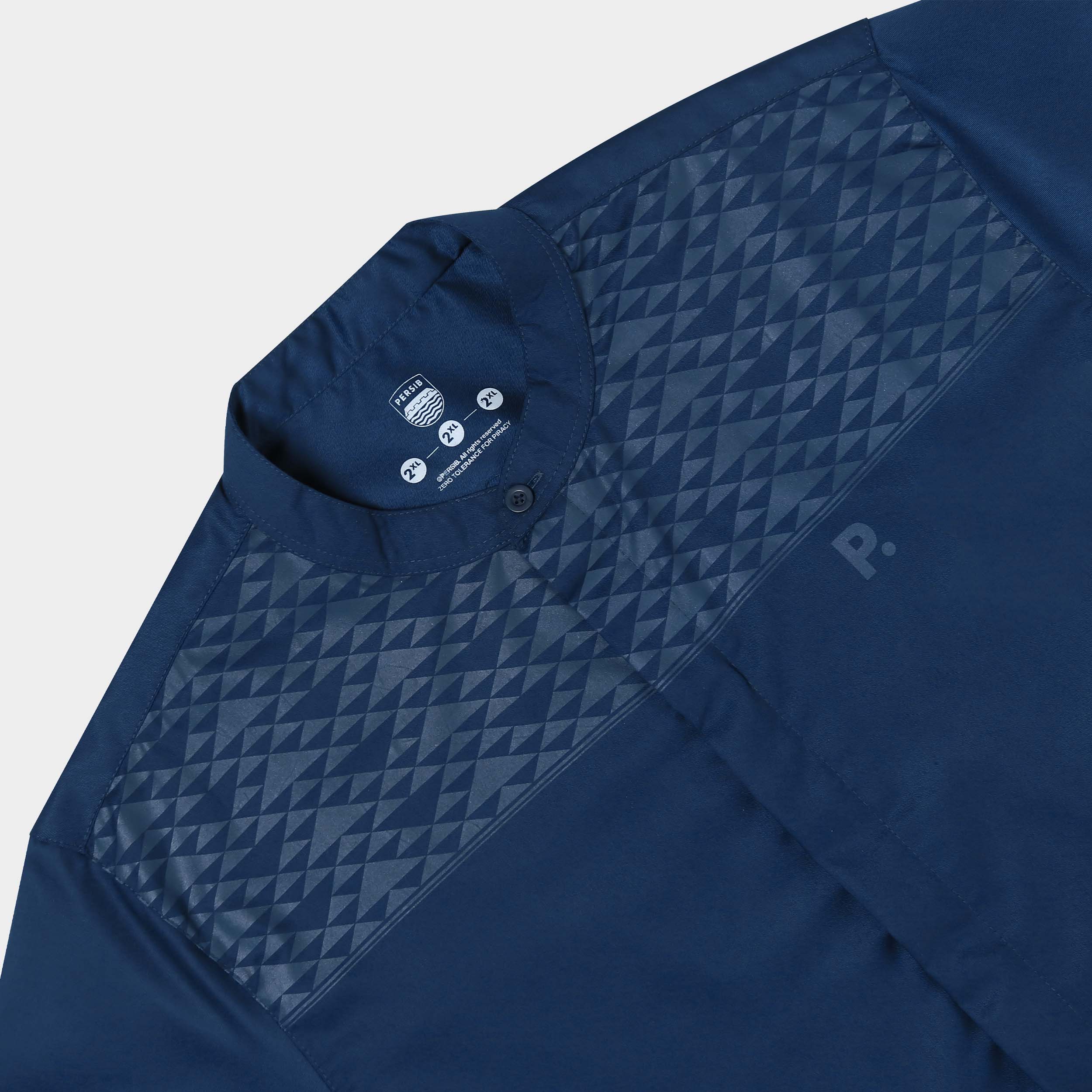 PERSIB BAJU KOKO GEONOENG NAVY PRIA DEWASA - Gambar 4