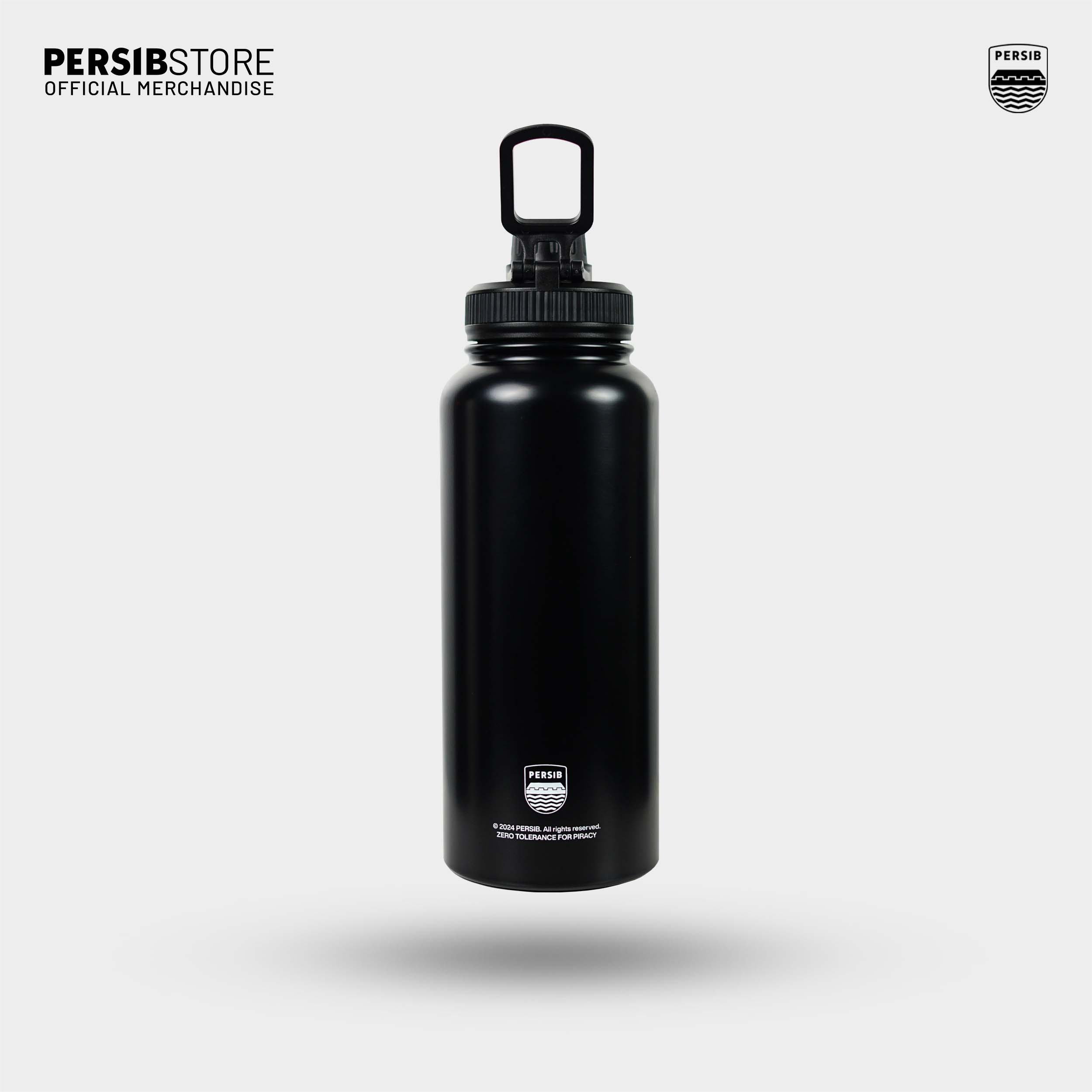 PERSIB DOT CORDED TUMBLER BLACK - Gambar 2