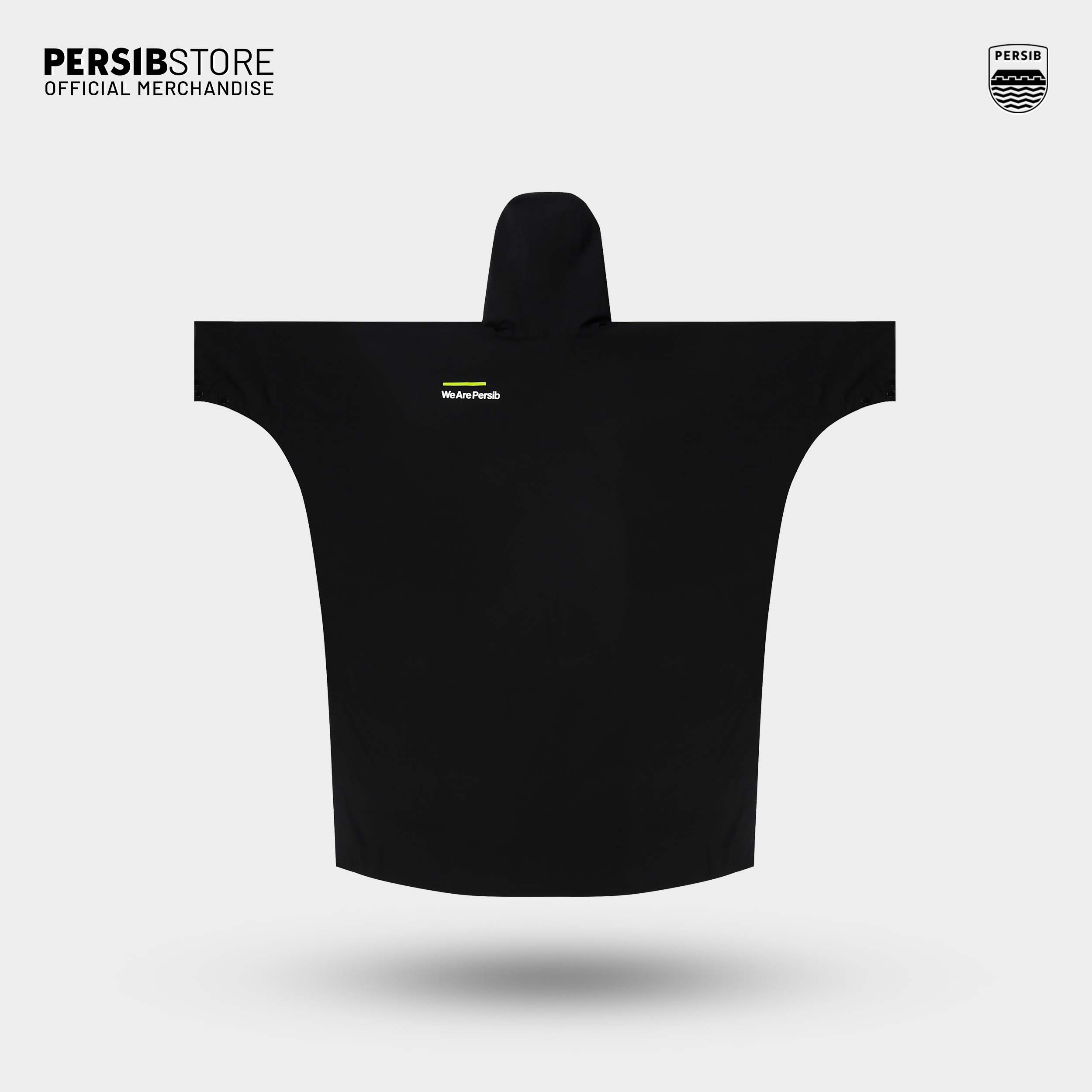 RAINCOAT WE ARE PERSIB BLACK - Gambar 2