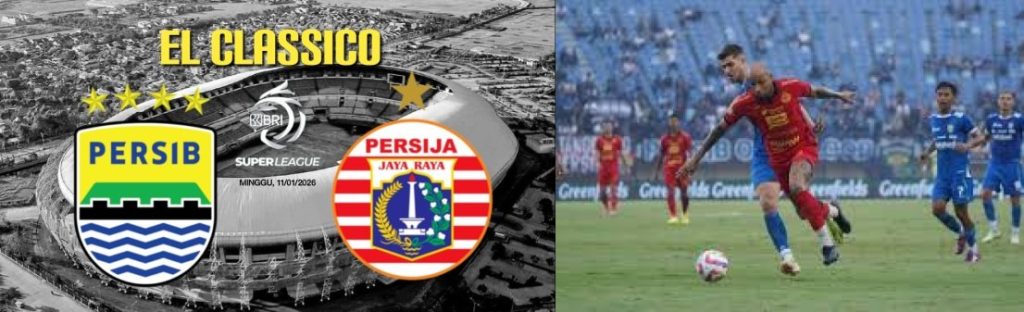 Duel klasik Persib Bandung vs Persija Jakarta di Liga 1 Indonesia